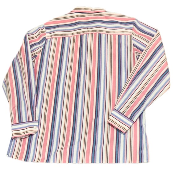 Striped spring button down size 6 - Picture 3 of 5